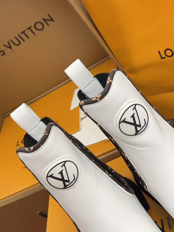 ルイヴィトン靴角部分ディテール